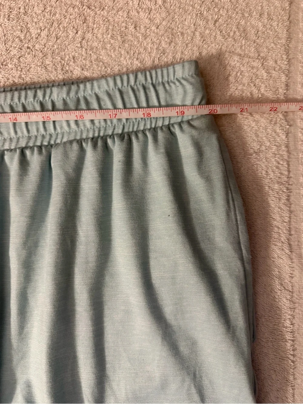 George Light Blue Drawstring Waistband Sleep Pants Pajamas Lounge PJ’s Cozy